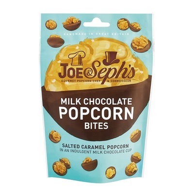 Milk Chocolate Popcorn Bites